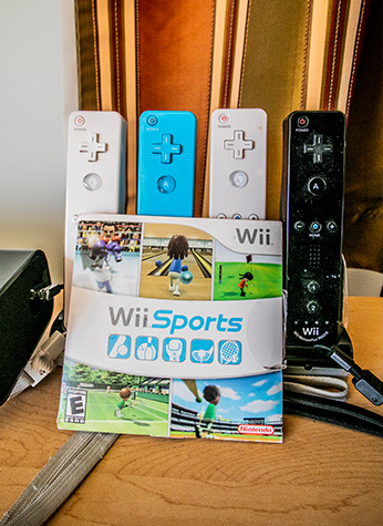 Play Wii Sports in our retirement community