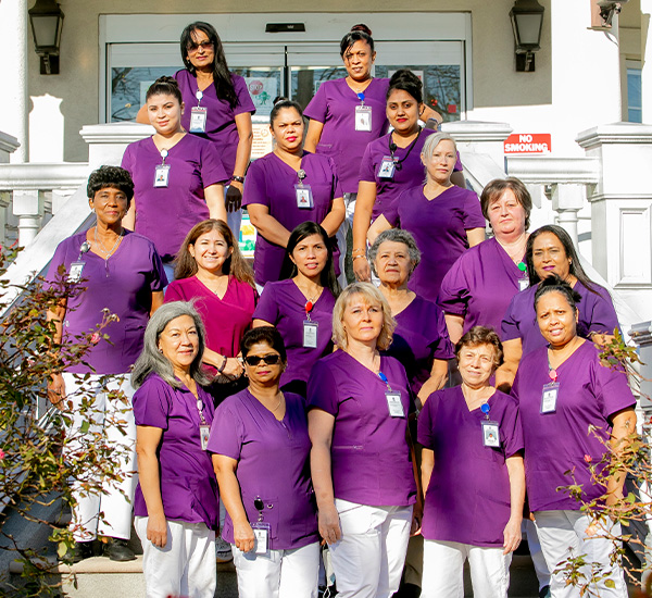 The team who works at our senior living home