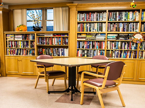 Our senior independent living library